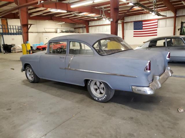 B55A087524 - 1955 CHEVROLET 210 GRAY photo 2