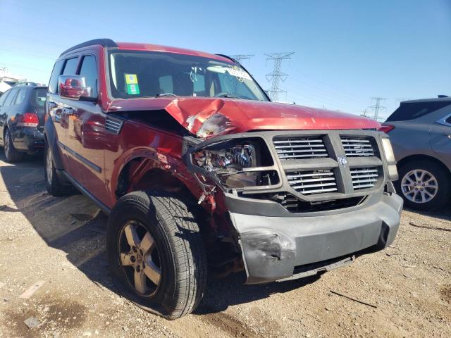 1D8GT28K58W196860 - 2008 DODGE NITRO SXT RED photo 4