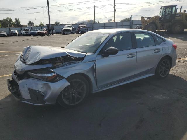 2HGFE2F57NH566185 - 2022 HONDA CIVIC SPORT ვერცხლისფერი ფოტო 1