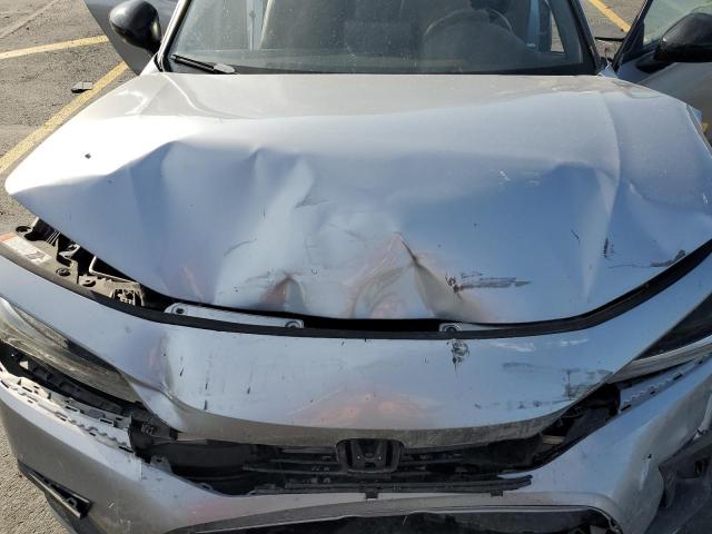 2HGFE2F57NH566185 - 2022 HONDA CIVIC SPORT ვერცხლისფერი ფოტო 11