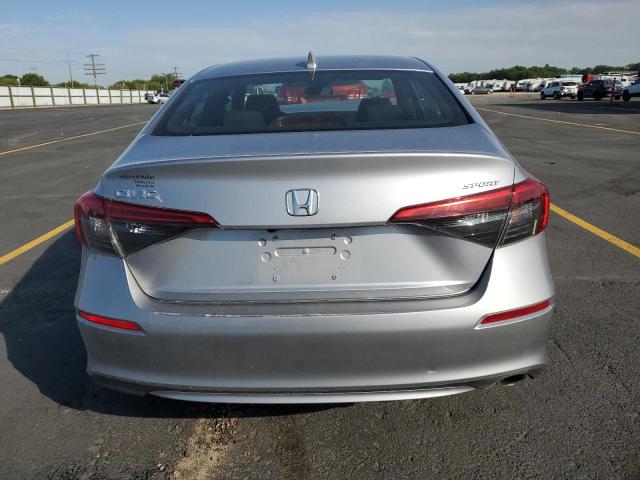 2HGFE2F57NH566185 - 2022 HONDA CIVIC SPORT ვერცხლისფერი ფოტო 6