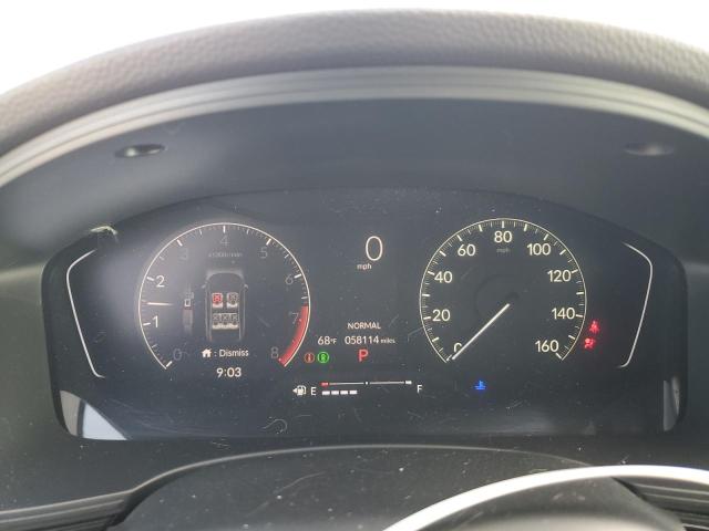 2HGFE2F57NH566185 - 2022 HONDA CIVIC SPORT ვერცხლისფერი ფოტო 9