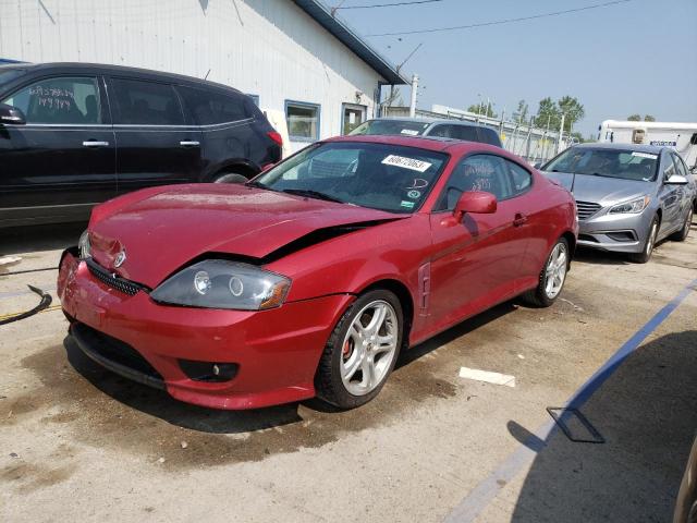 KMHHM65D55U159386 - 2005 HYUNDAI TIBURON BURGUNDY photo 1