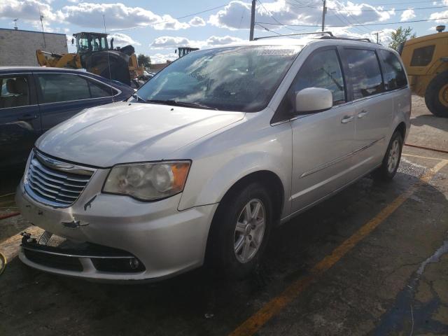 2C4RC1BG5CR344061 - 2012 CHRYSLER TOWN & COU TOURING SILVER photo 2
