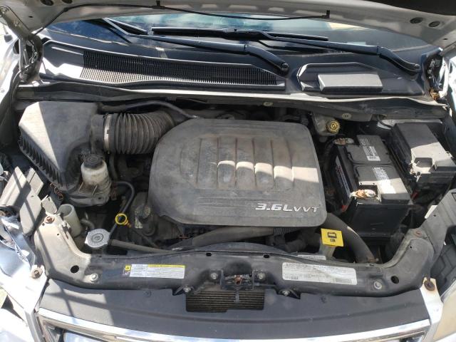 2C4RC1BG5CR344061 - 2012 CHRYSLER TOWN & COU TOURING SILVER photo 7