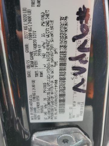 5LMTJ3DH2GUJ11088 - 2016 LINCOLN MKC RESERVE შავი ფოტო 12