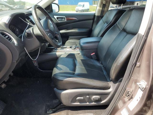 5N1AR2MM2DC675626 - 2013 NISSAN PATHFINDER S GRAY photo 7