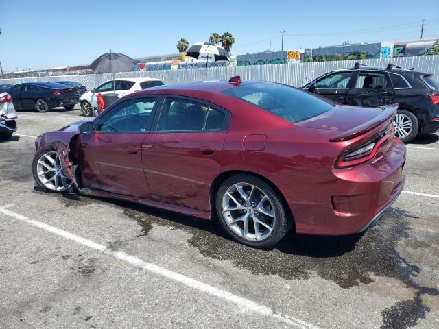 2C3CDXHG2MH575010 - 2021 DODGE CHARGER GT BURGUNDY photo 2