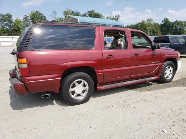 1GKFK66U52J116099 - 2002 GMC DENALI XL K1500 MAROON photo 3