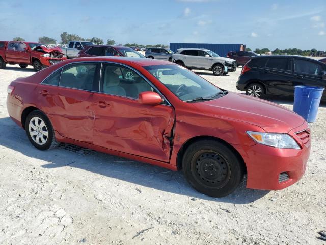 4T1BF3EK4AU544266 - 2010 TOYOTA CAMRY BASE RED photo 4