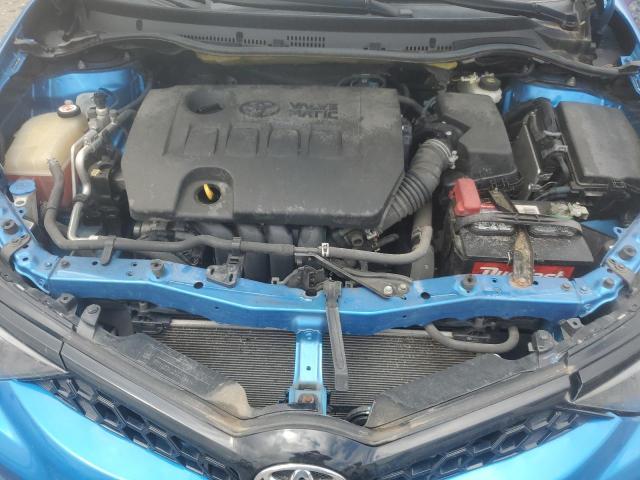 JTNKARJE7HJ525174 - 2017 TOYOTA COROLLA IM أزرق صورة 11