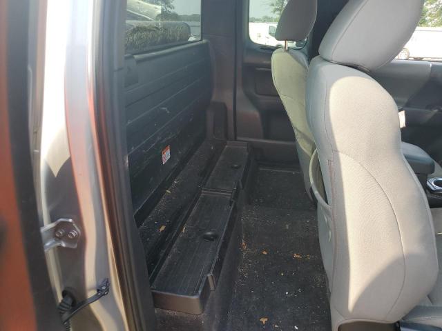 5TFRX5GN1HX098346 - 2017 TOYOTA TACOMA ACCESS CAB ვერცხლისფერი ფოტო 10