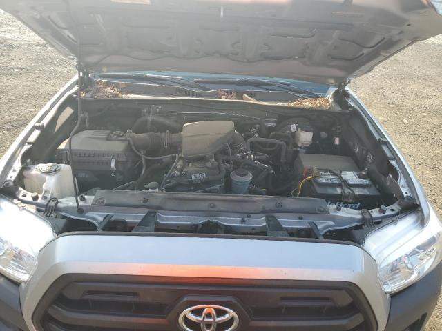 5TFRX5GN1HX098346 - 2017 TOYOTA TACOMA ACCESS CAB ვერცხლისფერი ფოტო 11
