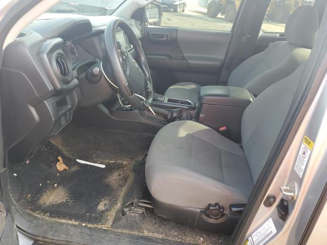 5TFRX5GN1HX098346 - 2017 TOYOTA TACOMA ACCESS CAB ვერცხლისფერი ფოტო 7