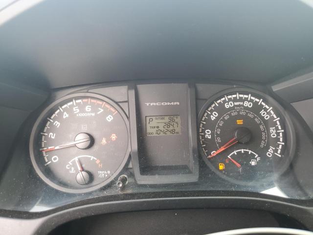 5TFRX5GN1HX098346 - 2017 TOYOTA TACOMA ACCESS CAB ვერცხლისფერი ფოტო 9