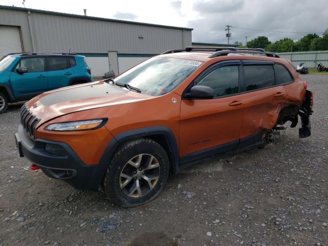 1C4PJMBS6GW299731 - 2016 JEEP CHEROKEE TRAILHAWK 橙色 照片 1