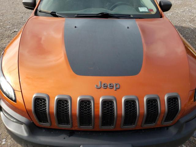1C4PJMBS6GW299731 - 2016 JEEP CHEROKEE TRAILHAWK 橙色 照片 12