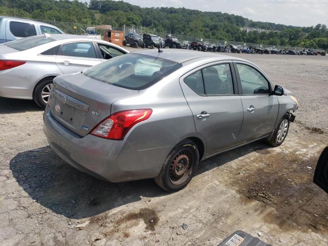 3N1CN7AP6CL938730 - 2012 NISSAN VERSA S SILVER photo 3