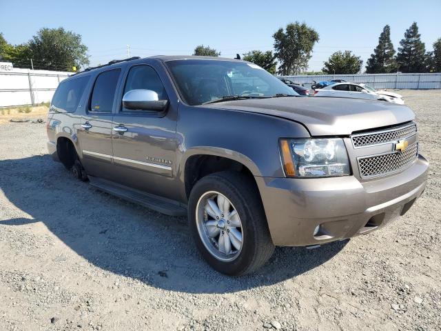 1GNSCKE04DR200005 - 2013 CHEVROLET SUBURBAN C1500 LTZ GRAY photo 4