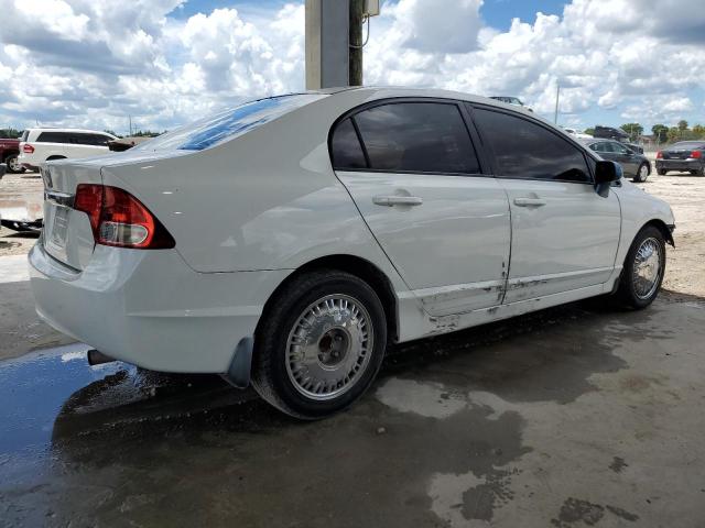 2HGFA16559H369656 - 2009 HONDA CIVIC LX WHITE photo 3