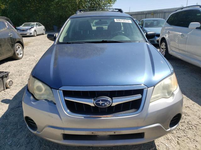 4S4BP60C587311620 - 2008 SUBARU OUTBACK BLUE photo 5