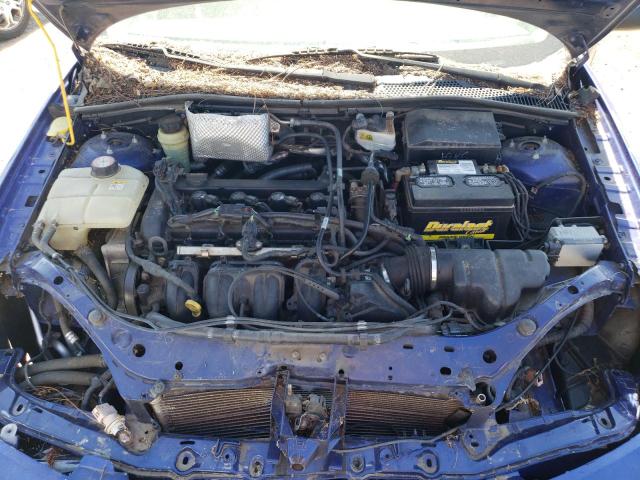 1FAHP36N95W100174 - 2005 FORD FOCUS ZXW BLUE photo 11