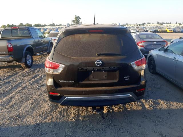 5N1AR2MM4DC669987 - 2013 NISSAN PATHFINDER S BLACK photo 6