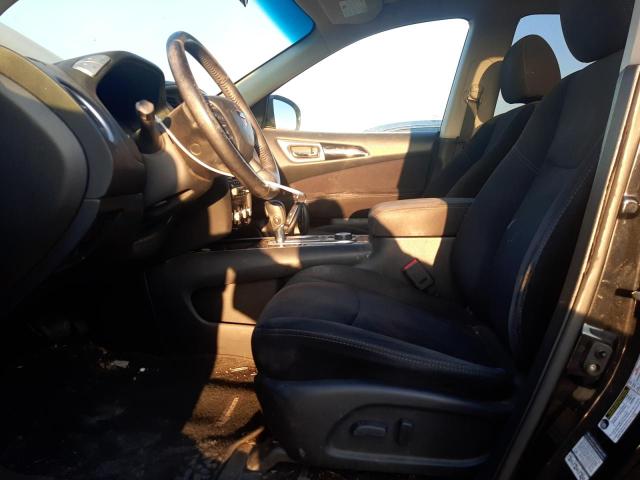 5N1AR2MM4DC669987 - 2013 NISSAN PATHFINDER S BLACK photo 7