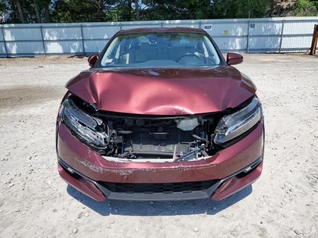 JHMZC5F30JC013200 - 2018 HONDA CLARITY TOURING MAROON photo 5