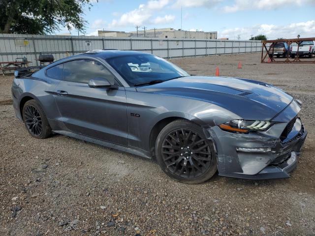 1FA6P8CF9N5112283 - 2022 FORD MUSTANG GT GRAY photo 4