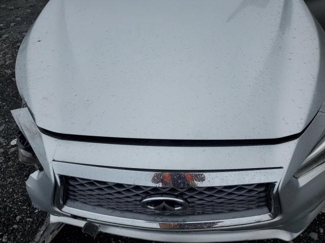 JN1EV7AP6JM363590 - 2018 INFINITI Q50 LUXE ვერცხლისფერი ფოტო 11