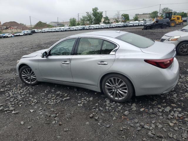 JN1EV7AP6JM363590 - 2018 INFINITI Q50 LUXE ვერცხლისფერი ფოტო 2