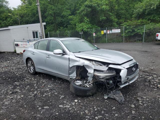 JN1EV7AP6JM363590 - 2018 INFINITI Q50 LUXE ვერცხლისფერი ფოტო 4