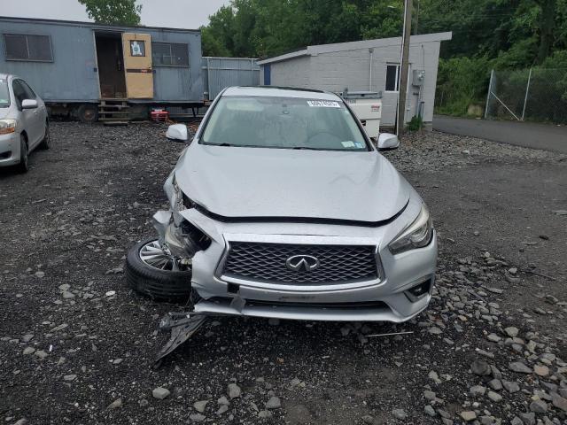 JN1EV7AP6JM363590 - 2018 INFINITI Q50 LUXE ვერცხლისფერი ფოტო 5