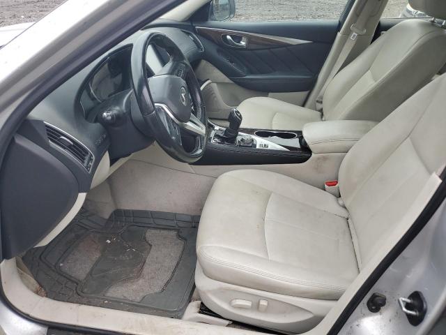 JN1EV7AP6JM363590 - 2018 INFINITI Q50 LUXE ვერცხლისფერი ფოტო 7