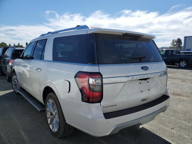 1FMJK1MT5JEA43855 - 2018 FORD EXPEDITION MAX PLATINUM WHITE photo 2