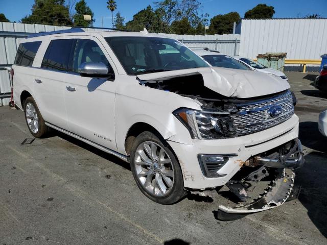 1FMJK1MT5JEA43855 - 2018 FORD EXPEDITION MAX PLATINUM WHITE photo 4