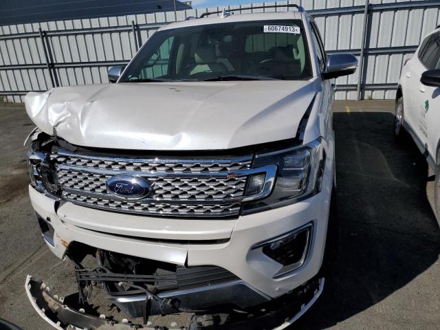 1FMJK1MT5JEA43855 - 2018 FORD EXPEDITION MAX PLATINUM WHITE photo 5