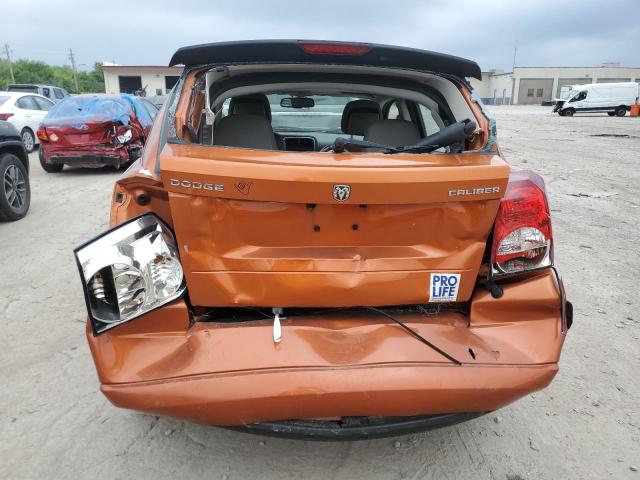 1B3CB9HB5BD191056 - 2011 DODGE CALIBER UPTOWN ORANGE photo 6