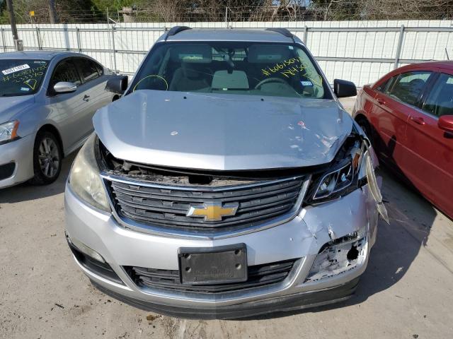 1GNKRFED2EJ184508 - 2014 CHEVROLET TRAVERSE LS SILVER photo 9