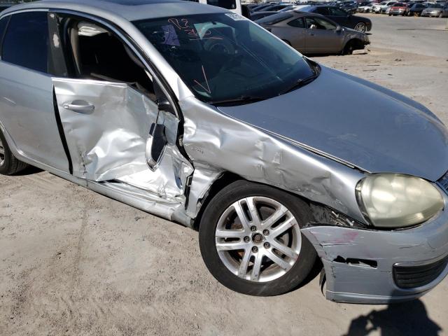 3VWEG71K67M143646 - 2007 VOLKSWAGEN JETTA WOLFSBURG 银色 照片 9