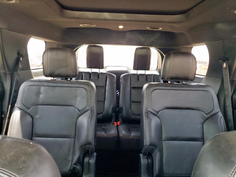 1FM5K7F89JGC26970 - 2018 FORD EXPLORER LIMITED BLACK photo 10