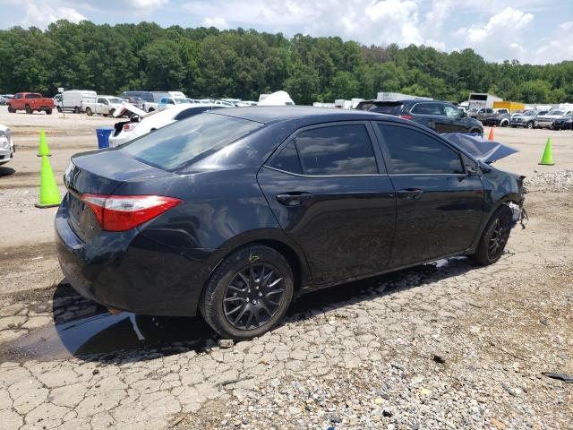 5YFBURHE1FP222112 - 2015 TOYOTA COROLLA L BLACK photo 3