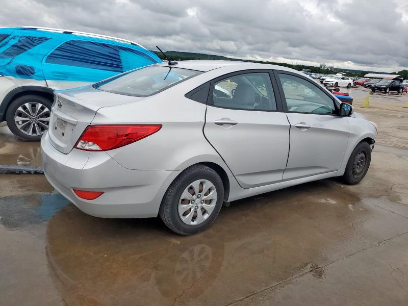 KMHCT4AE7FU809174 - 2015 HYUNDAI ACCENT GLS 银色 照片 3