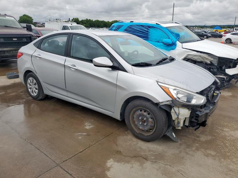 KMHCT4AE7FU809174 - 2015 HYUNDAI ACCENT GLS 银色 照片 4