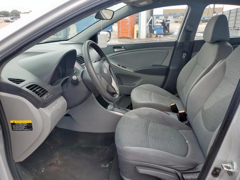 KMHCT4AE7FU809174 - 2015 HYUNDAI ACCENT GLS 银色 照片 7