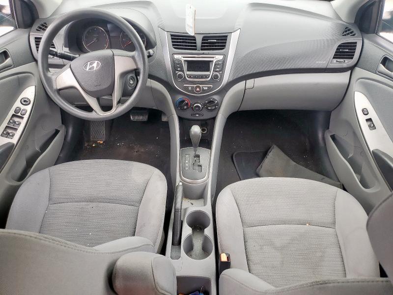 KMHCT4AE7FU809174 - 2015 HYUNDAI ACCENT GLS 银色 照片 8