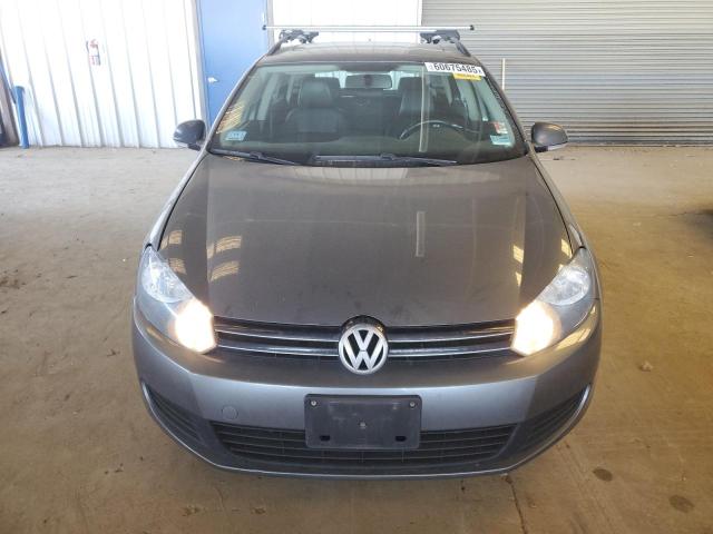 3VWPL7AJXCM691039 - 2012 VOLKSWAGEN JETTA TDI GRAY photo 5