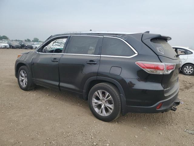5TDJKRFH9FS086902 - 2015 TOYOTA HIGHLANDER XLE შავი ფოტო 2