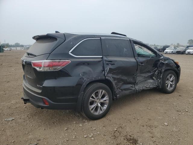 5TDJKRFH9FS086902 - 2015 TOYOTA HIGHLANDER XLE შავი ფოტო 3
